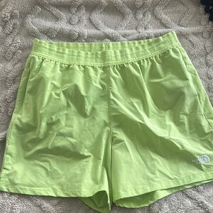 The North Face Women's Athletic Shorts - Lime Green